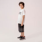 Boys white t-shirt BTK-0006