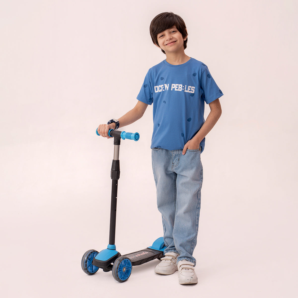 Boys blue t-shirt BTK-0011