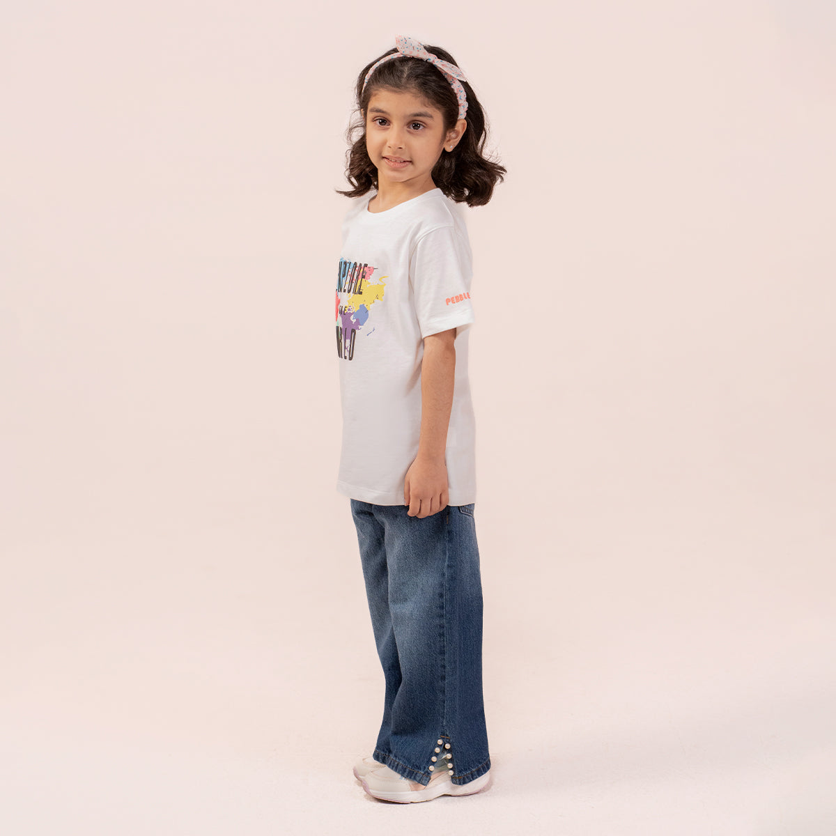 Girls straight fit jeans Regular Blue GBD-0002