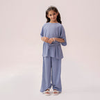 Girls blue co-ord set GTW-0007