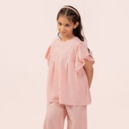 Girls pink co-ord set GTW-0005