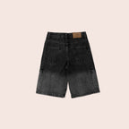 Boys denim cargo shorts Mid Grey BBD-0001
