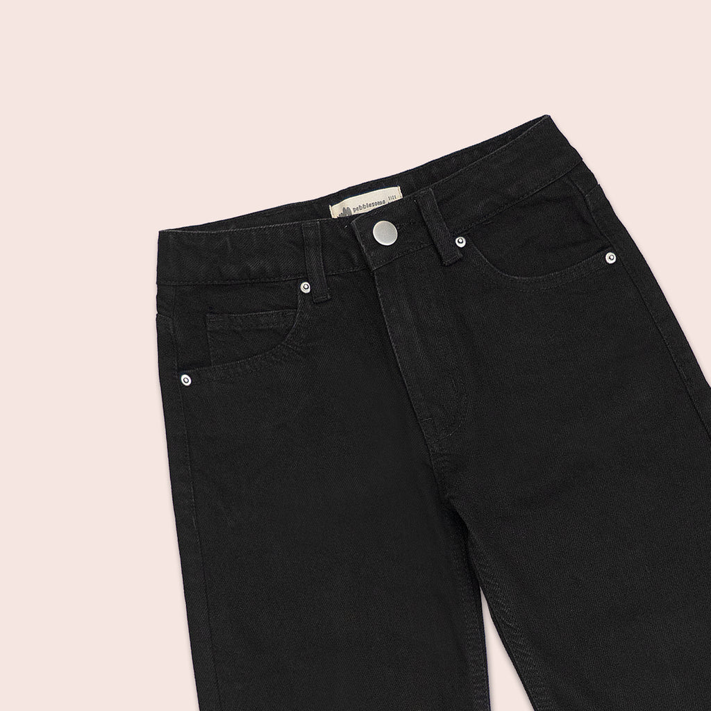 Boys denim shorts Black BBD-0002