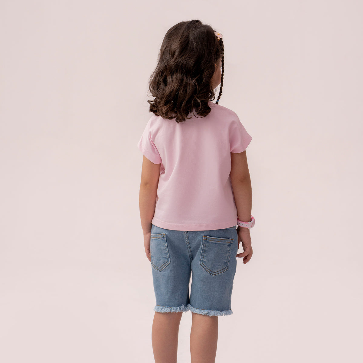Girls lilac t-shirt GTK-0002