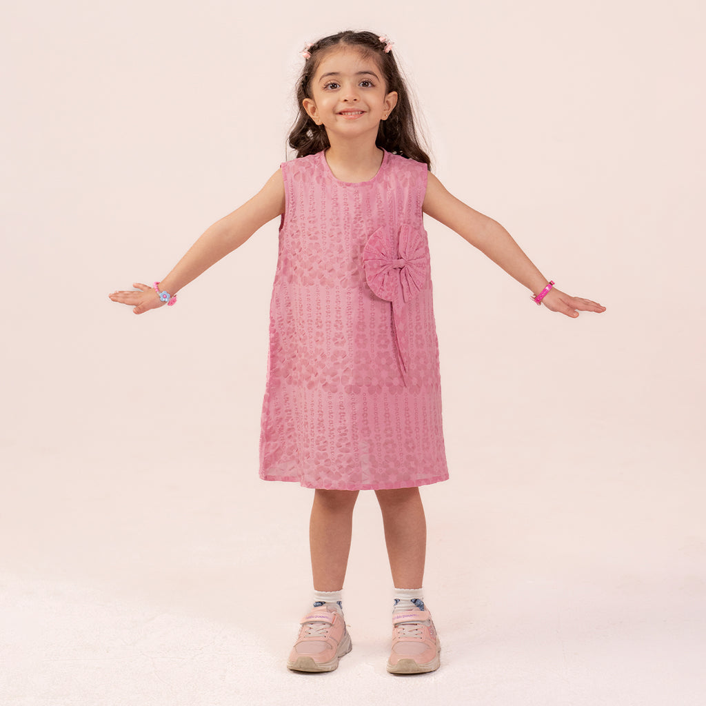 Girls purple dress GTW-0014
