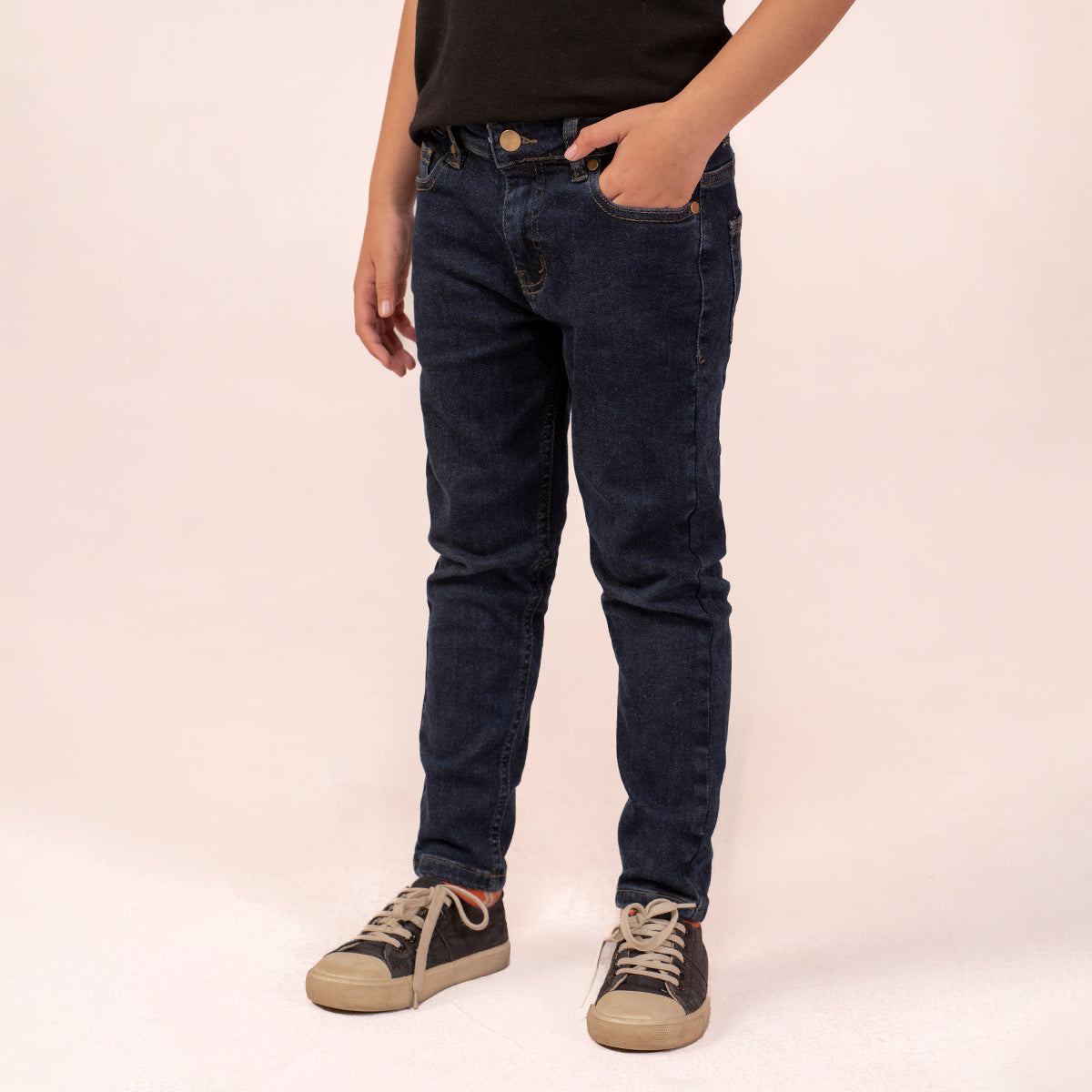Boys skinny fit jeans Dark Blue BBD-0005