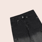 Boys denim cargo shorts Mid Grey BBD-0001