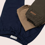 Boys twill cargo shorts Tan BBT-0002