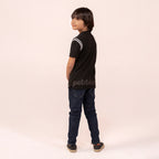 Boys black polo shirt BTK-0003