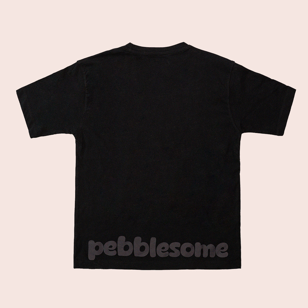 Boys oversized t-shirt Navy Blue BTK-0014