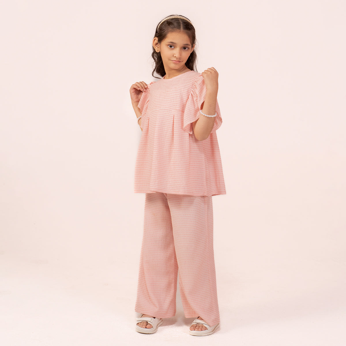 Girls pink co-ord set GTW-0005