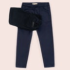 Boys skinny fit chinos Navy BBT-0004