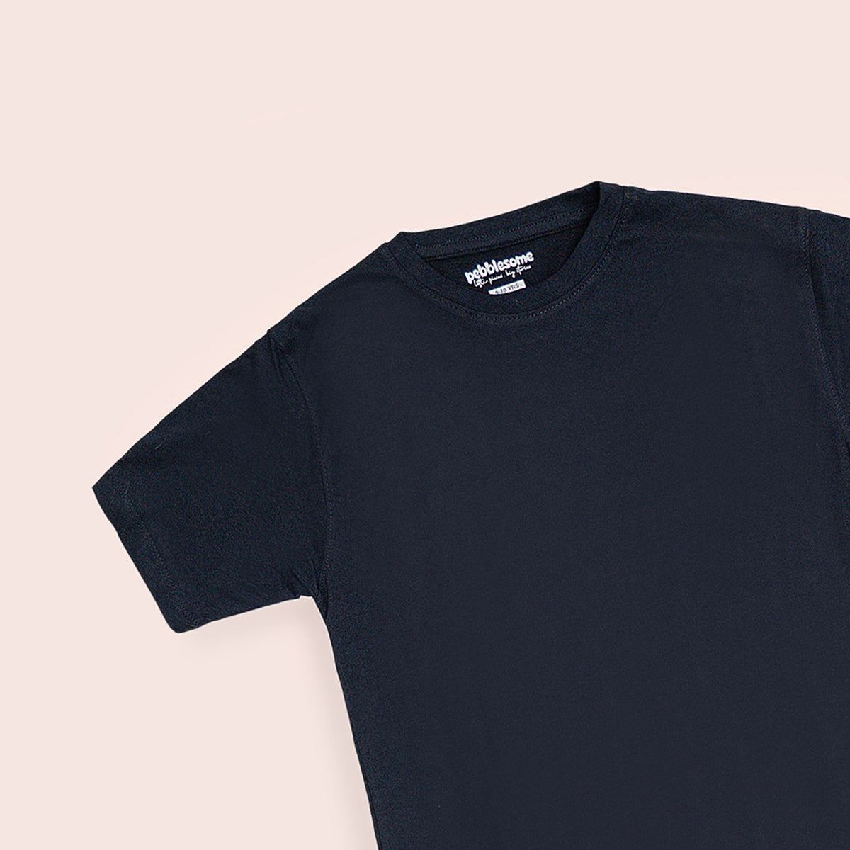 Boys oversized t-shirt Navy Blue BTK-0014