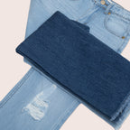 Girls straight fit jeans Light Blue GBD-0001